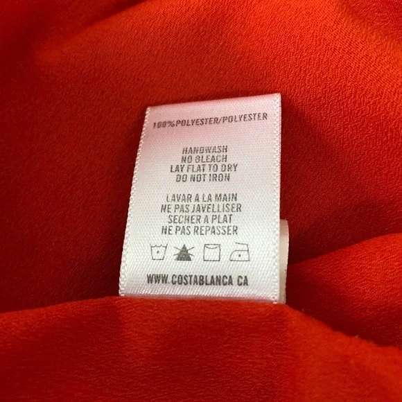 Costa Blanca Red Sweetheart Top - Picture 7 of 7